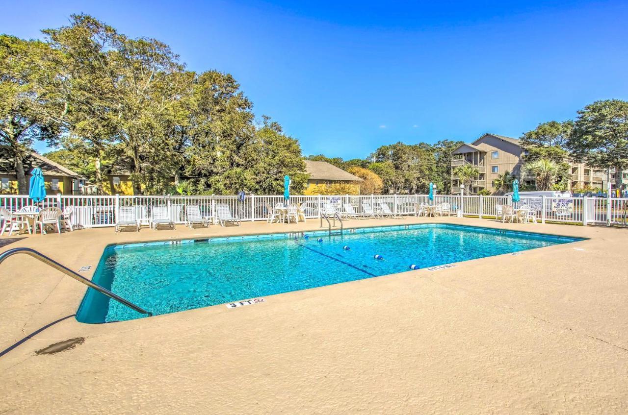 Myrtle Beach Condo With Balcony Walk To Beach! Ngoại thất bức ảnh