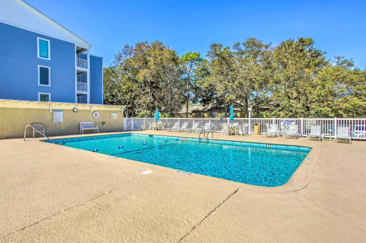 Myrtle Beach Condo With Balcony Walk To Beach! Ngoại thất bức ảnh