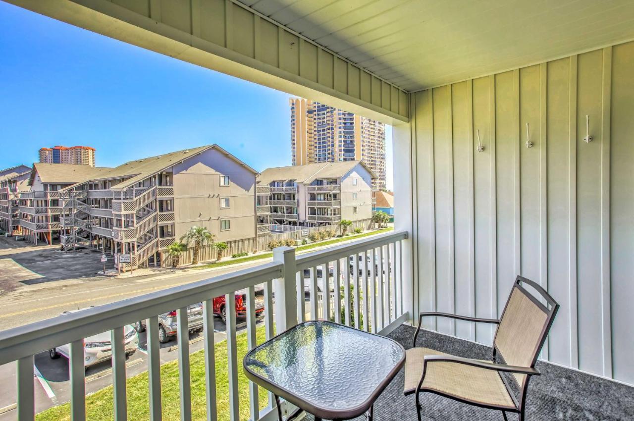 Myrtle Beach Condo With Balcony Walk To Beach! Ngoại thất bức ảnh